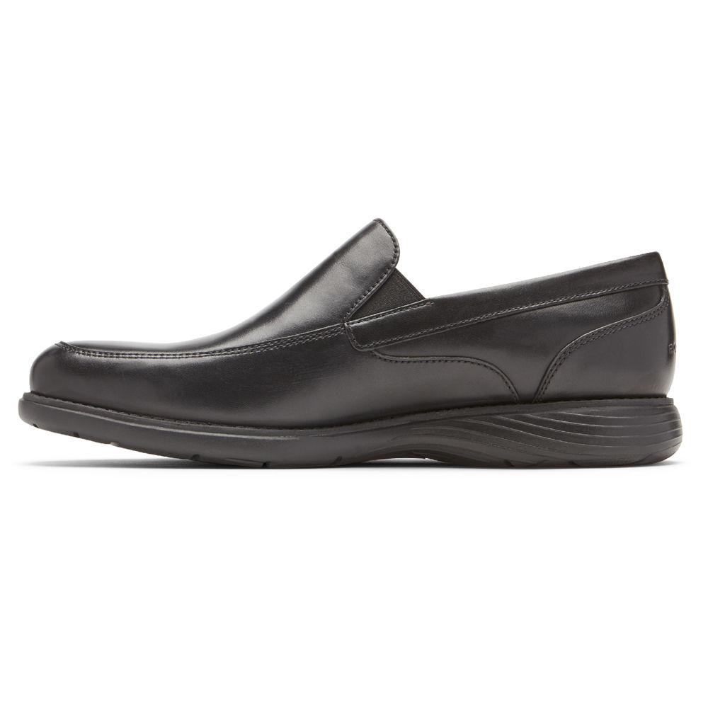 Mocassins Rockport Homem Pretas - Garett Venetian - 21867CJNS